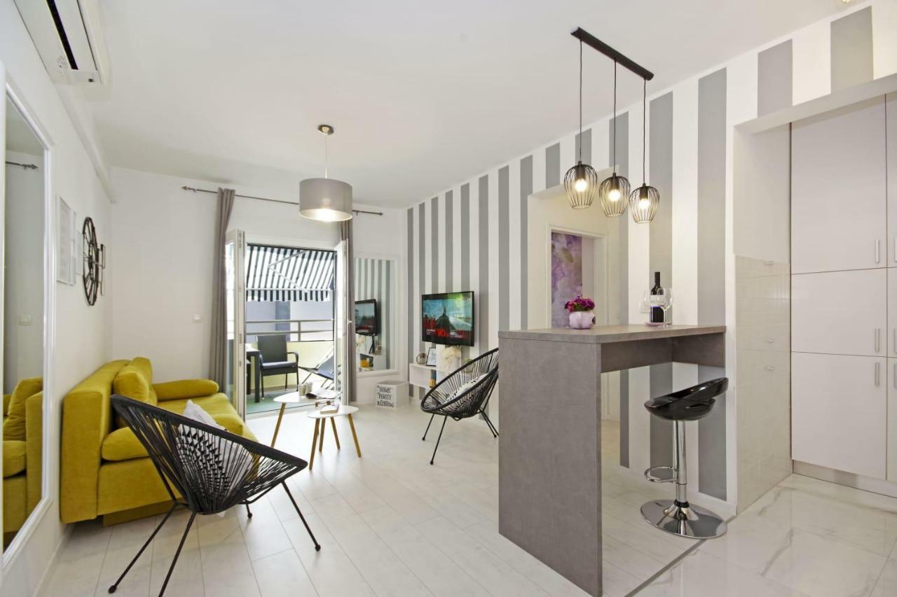 Apartment Dalija Baska Voda Bagian luar foto